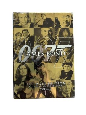 1+2 James Bond 007 Ultimate Edition DVD Collection Volumes 1 & 2 Box Sets